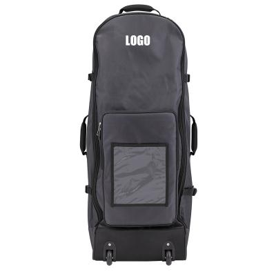 China 2022 Stable Roller Backpack Inflatable Paddle Boards Bag With Wheels Roll Up Bag For Inflatable Rack Up Paddle Board for sale