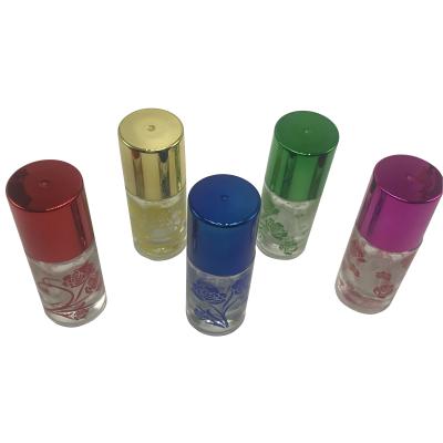 China Fashion Accessories Glass Skin Care Packaging 20ml Small Cylinder Shape Glass Lotion Pump Bottle for sale