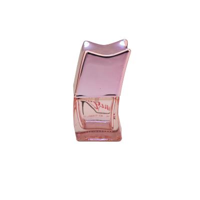 China Personal Care 15ml Curved Body Glass Perfume Bottle for sale