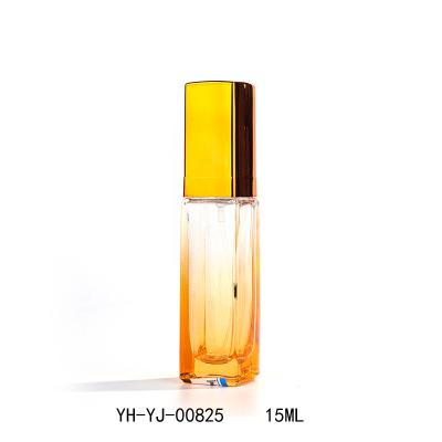 China Fashion Accessories 15ml Size Long Square Glass Perfume Bottle for sale