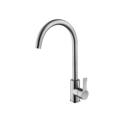 China Other Top Quality Deck Mounted 304 Stainless Steel Single Sink Faucet Kitchen Accessories for sale