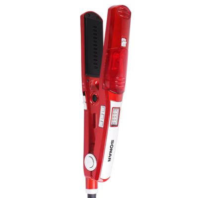 China Wholesale Steam Dry And Wet Splint Professional Hotel Spray Hair Styling Tool Hair Straightener Splint for sale