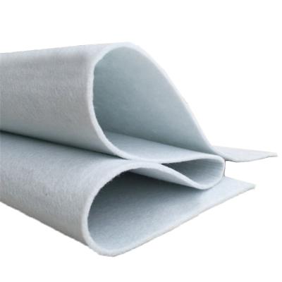 China Waterproof Polyester Felt White Polyester Nonwoven Fabric For Industrial Use Needle Punch Filtration Dust Water Oil Proof Nonwoven Fabric for sale