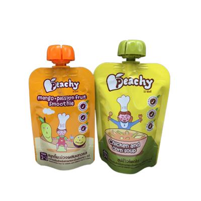 China Recyclable Reusable Baby Food Retort Pouch for sale