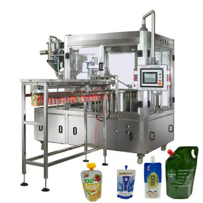 China 2021 Customizable Automatic Food Filling And Capping Machine For Spout Pouch for sale