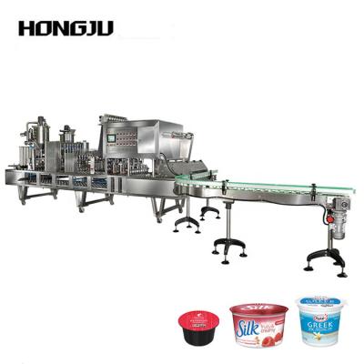 China 2021 Food Juice Liquid Beverage Cup Filling Machine Plastic Sealing Machine for sale