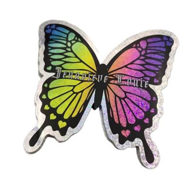 China Waterproof Die Cut Stickers With Strong Glue Vinyl Rainbow Adhesive Stickers For Logo for sale