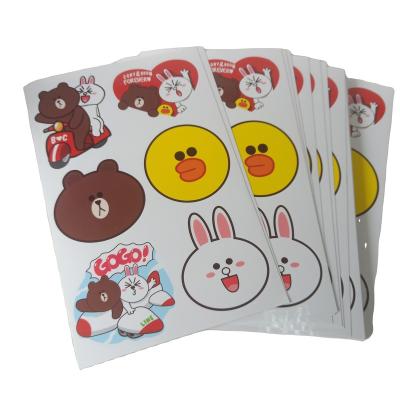 China Die Cut Waterproof Christmas Custom Sticker For Kids Sticker for sale