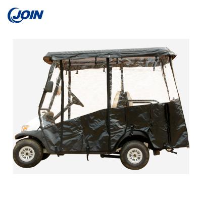 China Cubierta durable de la lluvia del carro de golf de Seater de la prenda impermeable 4 del carro de golf del recinto del OEM en venta