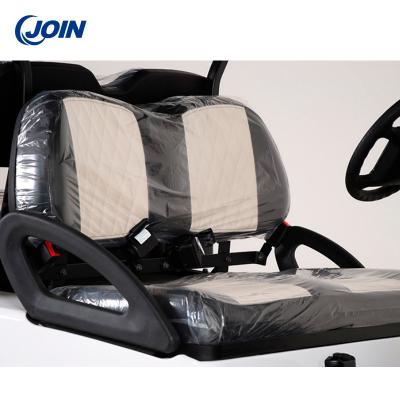 China Tweekleurig 2 Seater Elektrisch van de Autoseat van de Golfkar EXCAR de Parel Katoenen Pakket Met fouten Te koop