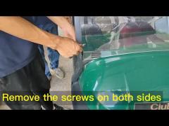 How to install the Windshield Clips for your golf carts?