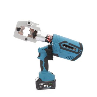 China High Efficiency Competitive Price 18v Powered Wire Rope Cable Compression Machine Lithium Battery Crimping Tool for sale