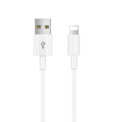 China Mobile Phone PVC USB A To L Cable Data IOS Charger 1M 1.2M 2M 3M PVC Cable For iPhone For Apple Charger for sale