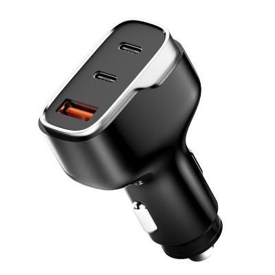 China Mobile Phone PD 40W Car Charger QC3.0 18W USB Fast Charging Type C Travel Charger Adapter For Mobile Phone for sale