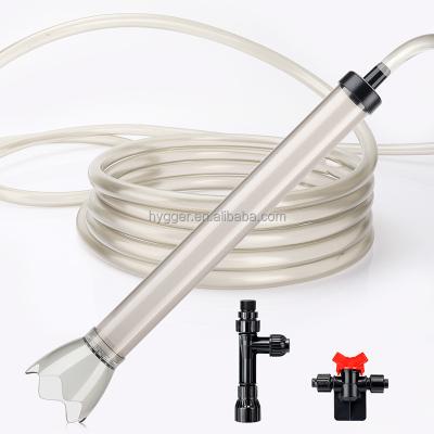 China Aquarium Cleaning 25FT 50FT Aquarium Water Switch 3 In 1 Siphon Gravel Vacuum Multifunctional Kit for sale