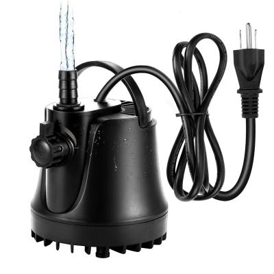 China AQQA 265-800GPH Viable Aquarium Submersible Water Pump, Water Removal and Drainage Sump Cleaning Pump with 2 Nozzles for sale