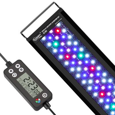 China Sustainable Hygger LED Aquarium Led Reef Light Freshwater Grow Plant Light Timer High Power Full Spectrum for sale