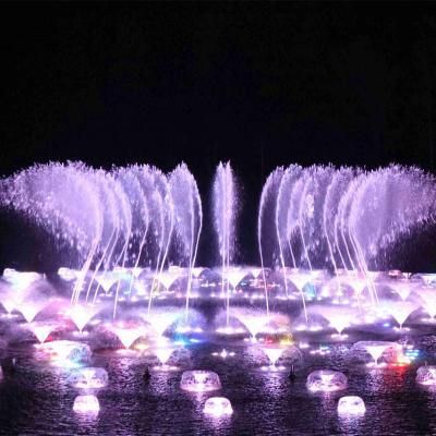 China New Modern Indoor Mini Pool LED Lights Musical Fountains Hotel Dancing Home Decor for sale