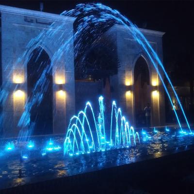 China Garden Modern Marble Fountain Outdoor Large Water Fountain Customized Spring Laser Dancing Fountain for sale