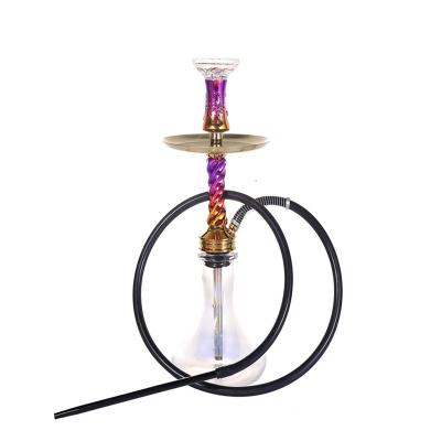 China 2022 New style Smooking Shisha hookah hukka hookah price gold and purple shisha hookah for sale