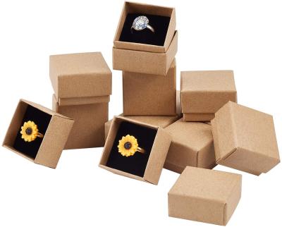 China Ring Jewelry Recyclable Packaging Paper Gift Box for sale