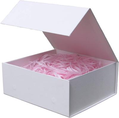 China Handmade Customized Luxury Folded Gift Paper Packaging Box for sale