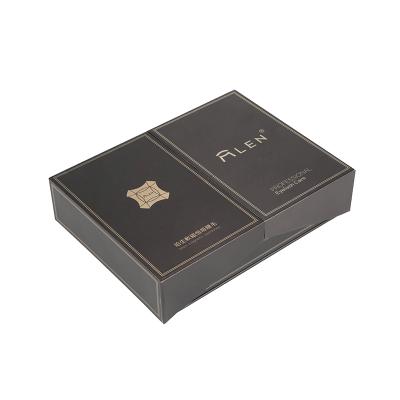 China Handmade Wholesale Luxury Custom Cosmetics Double Door Open False Eyelashes Packaging Box for sale