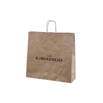 China Recyclable Cheap Custom Kraft Paper Favor Bags for sale