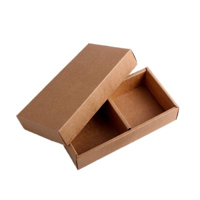 China Recyclable Get $1000 Custom Brown Kraft Paper Soap Box With Shopping Boxes for sale