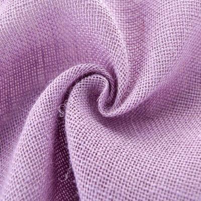 China Sustainable Style Environmental Protection Purple Jute Fabric Waterproof Material for sale