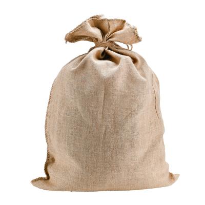 China Viable size customizable natural hessian burlap sack food packaging weaving bag, sandbags and other use for sale