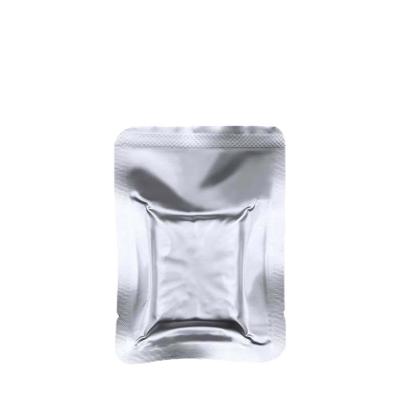 China Wholesale Moisture-proof Aluminum Seal Durable 3 Sides Seal Aluminum Foil Flat Bag Food Packaging Pouch Foil Bag 15x22cm for sale