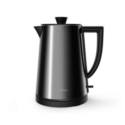 China Travel Boil-dry Mini Compact Portable Electric Kettle 600Ml Pad Led Digital Display Intelligent Control Hot Water for sale