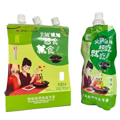 China 2023 Hot Selling Nutritious Healthy Herb Jelly Drink Multi Flavor Herbal Guiling Fruity Sucking Jelly for sale