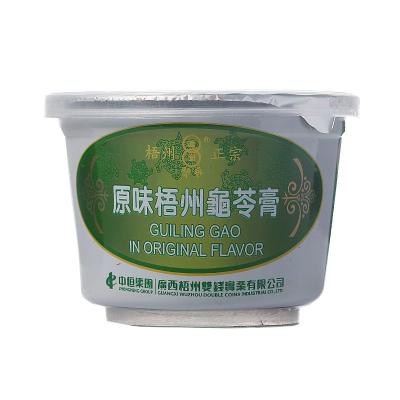 China 2023 Nutritious Manufacturer Healthy Snacks Dessert Jelly In Original Flavor Plastic Bowl Guiling Herbal Jelly for sale