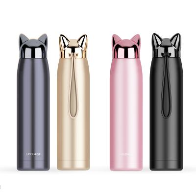 China New Outdoor Sealed Portable Straight Cup Thermos Mug 304 Stainless Steel Vacuum Gift Water Cup for sale