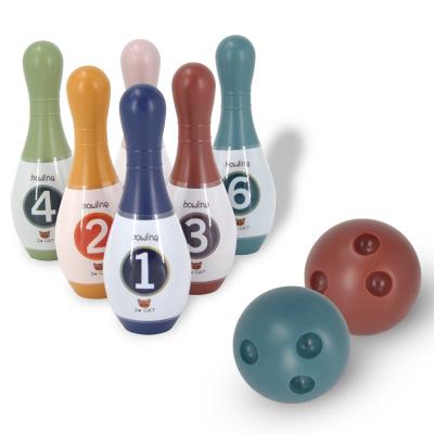 China (10 Pounds) Toy Bowling Set Leisure Sports Parent-child Entertainment Interactive Exercise Indoor Sports Children's Sports 40-49kg for sale