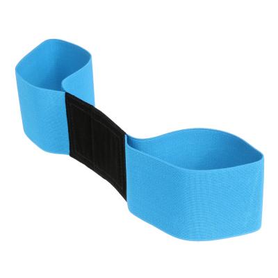 China Outdoor Activities Golf Swing Trainer Beginner Guide Gesture Alignment Training Aid Elastic Arm Band Correct Practice Belt for sale