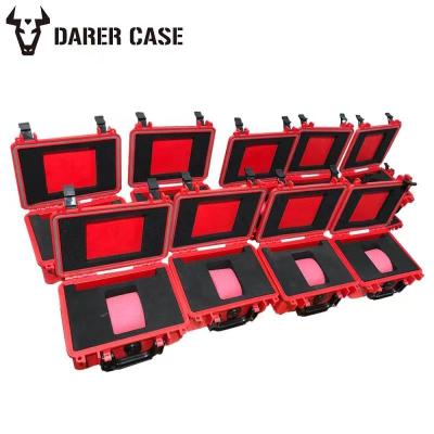 China DPC018 Waterproof Shockproof Dustproof Small Hard Case Plastic Watch Travel Case With Strap for sale