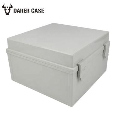 China DE273 300*300*130mm outdoor plastic enclosure ip65 waterproof box for electronics for sale