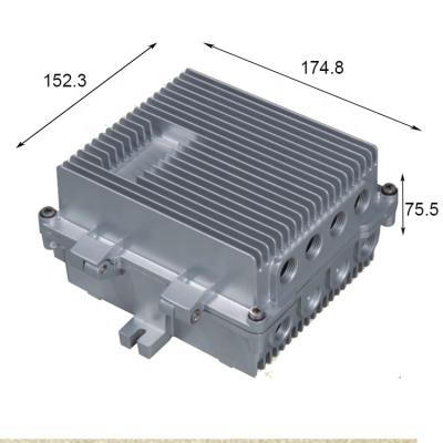 China Outdoor Electronic Hardware 174.8*152.3*75.5mm Enclosure DAM040 Aluminum Chassis For Electronics for sale