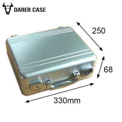 China DPE033 China High Quality Custom Aluminum Case Dustproof Shockproof Waterproof 330*250*68mm Full for sale