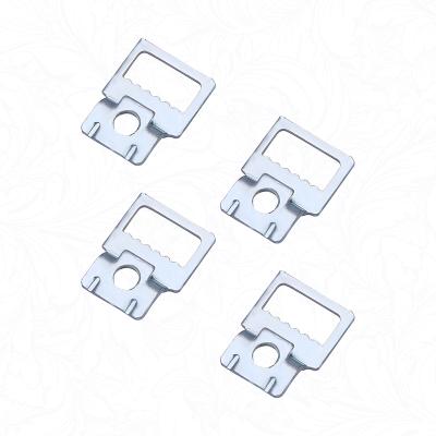 China Decorative Metal Picture Frame Hardware Accessories Metal Saw Movable Line Small Square Lift Buckle Aluminum Alloy Hook for sale