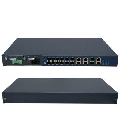 China Strong compatibility Dual Power Supply 1.25G 8 Pon Port Gpon OLT With WEB NMS CLI Management for sale