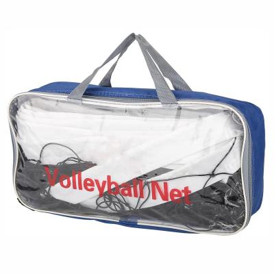 China Durable High Quality Custom Logo Volleyball Standard Size Beach Volleyball Net Outdoor Waterproof Net for sale