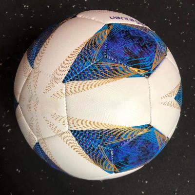 China Team Sporting Games Club Training and Match Quality Machine Stitched PU Soccer Ball Textured Approx Size 5/4 For Club for sale