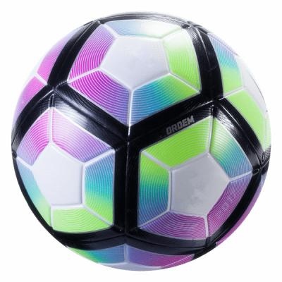 China Team Sporting Games 2022 Club Thermal Bonded Fubol Sealed BASQUE PELOTA Textured PU Leather Match Soccer Ball Football Ball for sale