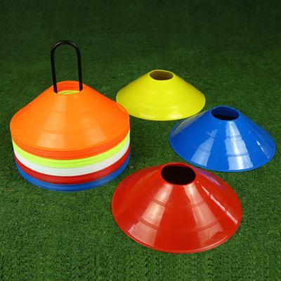 China Durable Sports Football Agility Cones PE Field Cone Markers 19*5cm 5 Colors For Sports Agility Training for sale