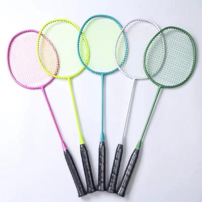 China Playing Carbon Graphite Badminton Racket Healthy High Quality Light Weight 32 Pound Racket Professional Competition for sale