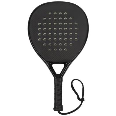 China Factory direct durable padel racket 38mm carbon fiber padel ball racket custom design and logo padel tennis racket for sale